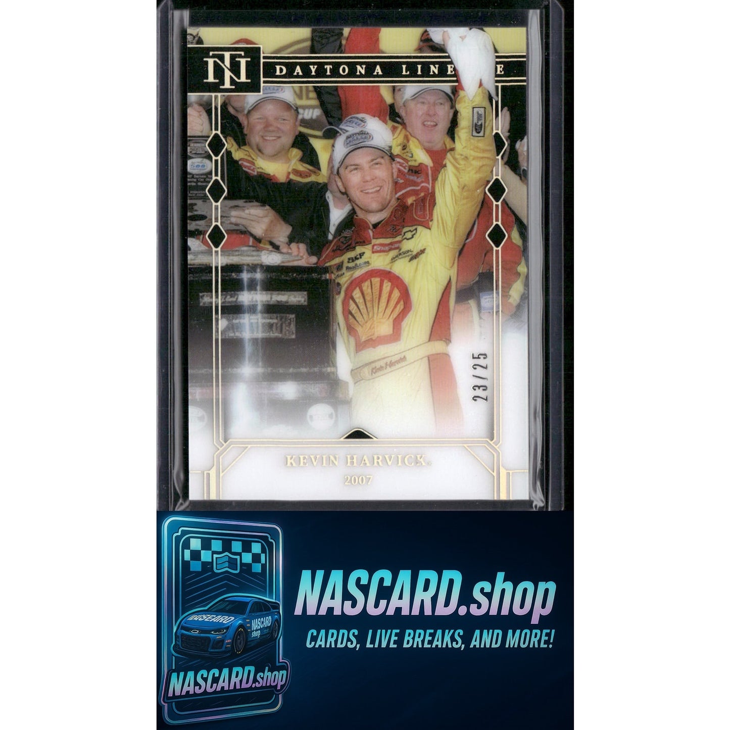 2024 Panini National Treasures #DL-13 Kevin Harvick Daytona Lineage #/25