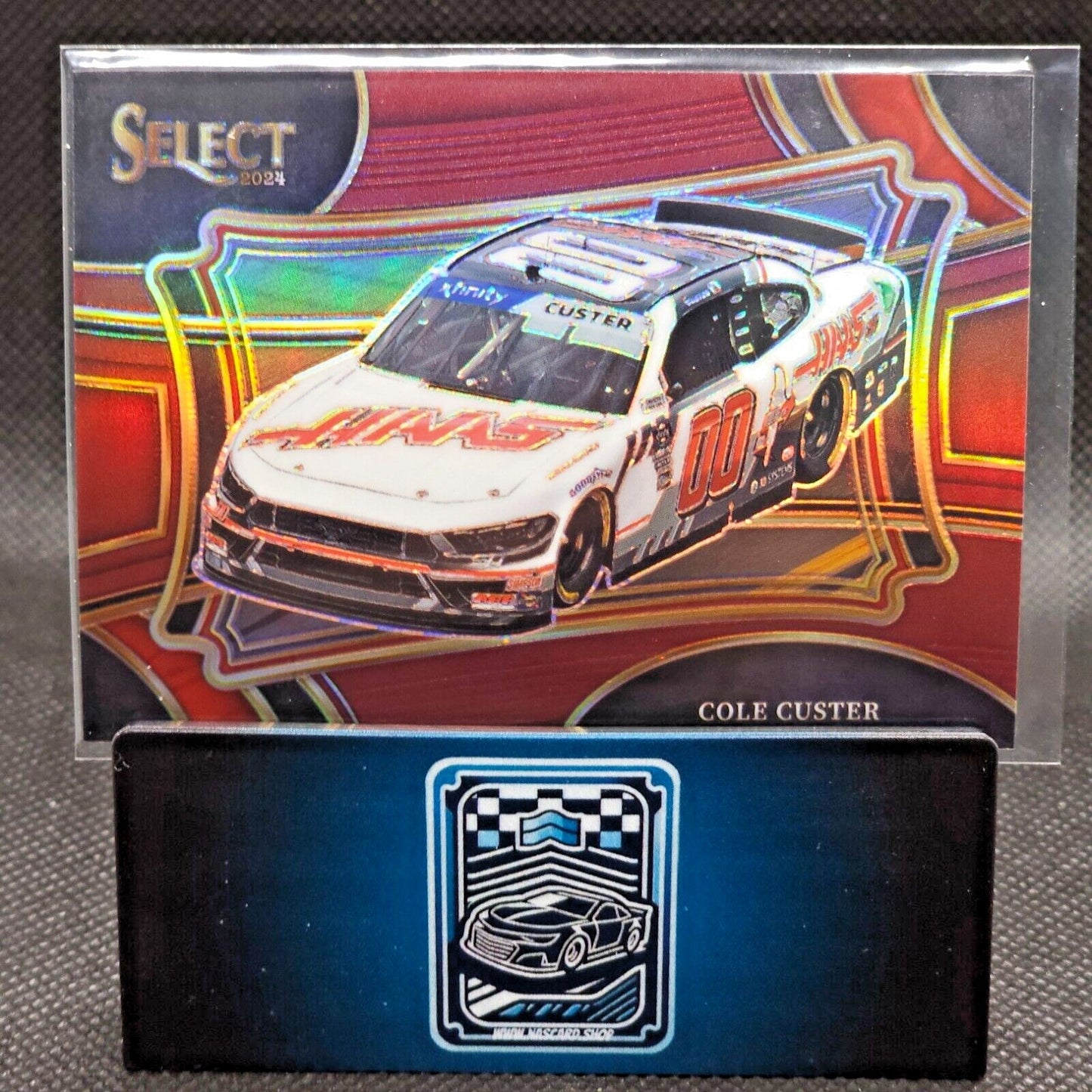2024 Panini Select Racing Pit Road Maroon #135 Cole Custer 060/125 - NASCARD.shop