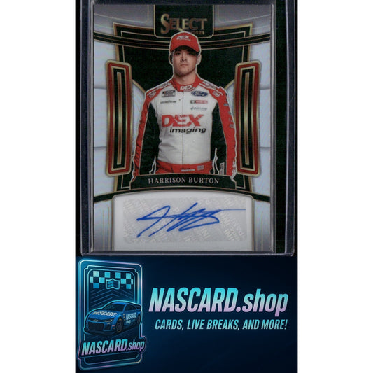 2024 Panini Select #S-HBT Harrison Burton Signatures - NASCARD.shop