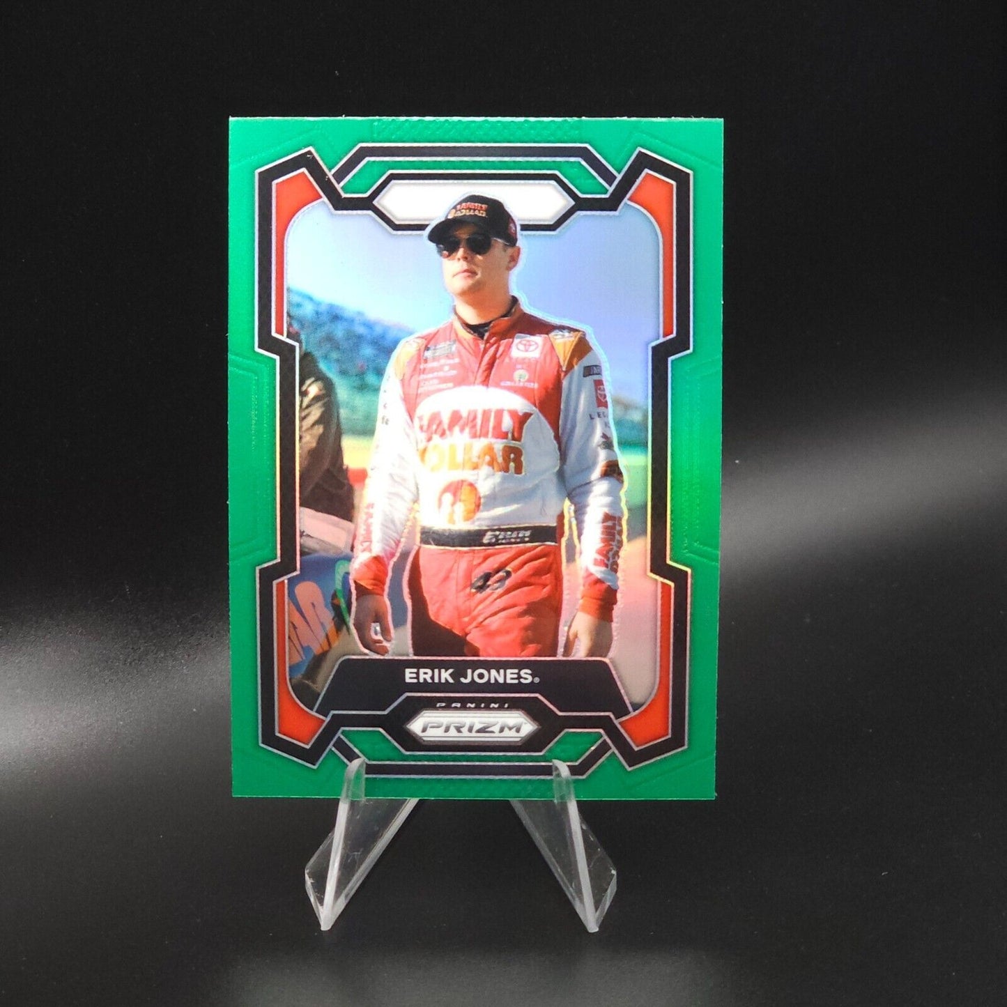 2024 Panini Prizm - Green Prizm #12 Erik Jones - NASCARD.shop