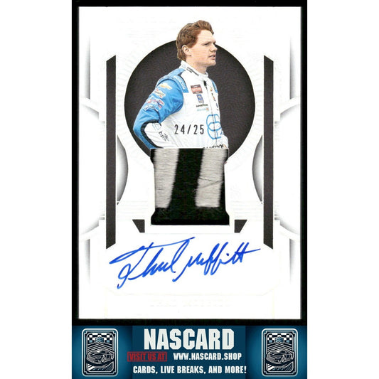 2024 Panini National Treasures #PP-TMT Thad Moffitt Premium Patches Holo Silver - NASCARD.shop