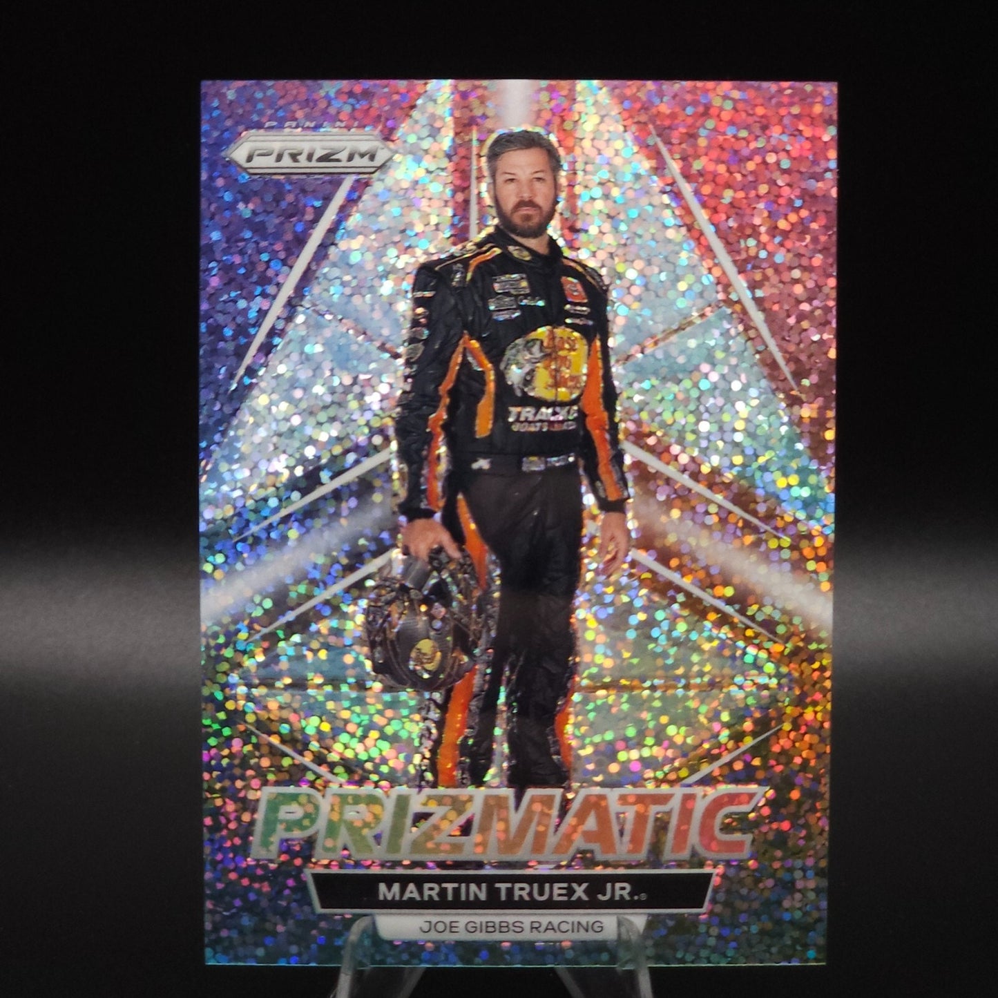 2023 Panini Prizm - Prizmatic Martin Truex Jr. #P2 White Sparkle Prizm
