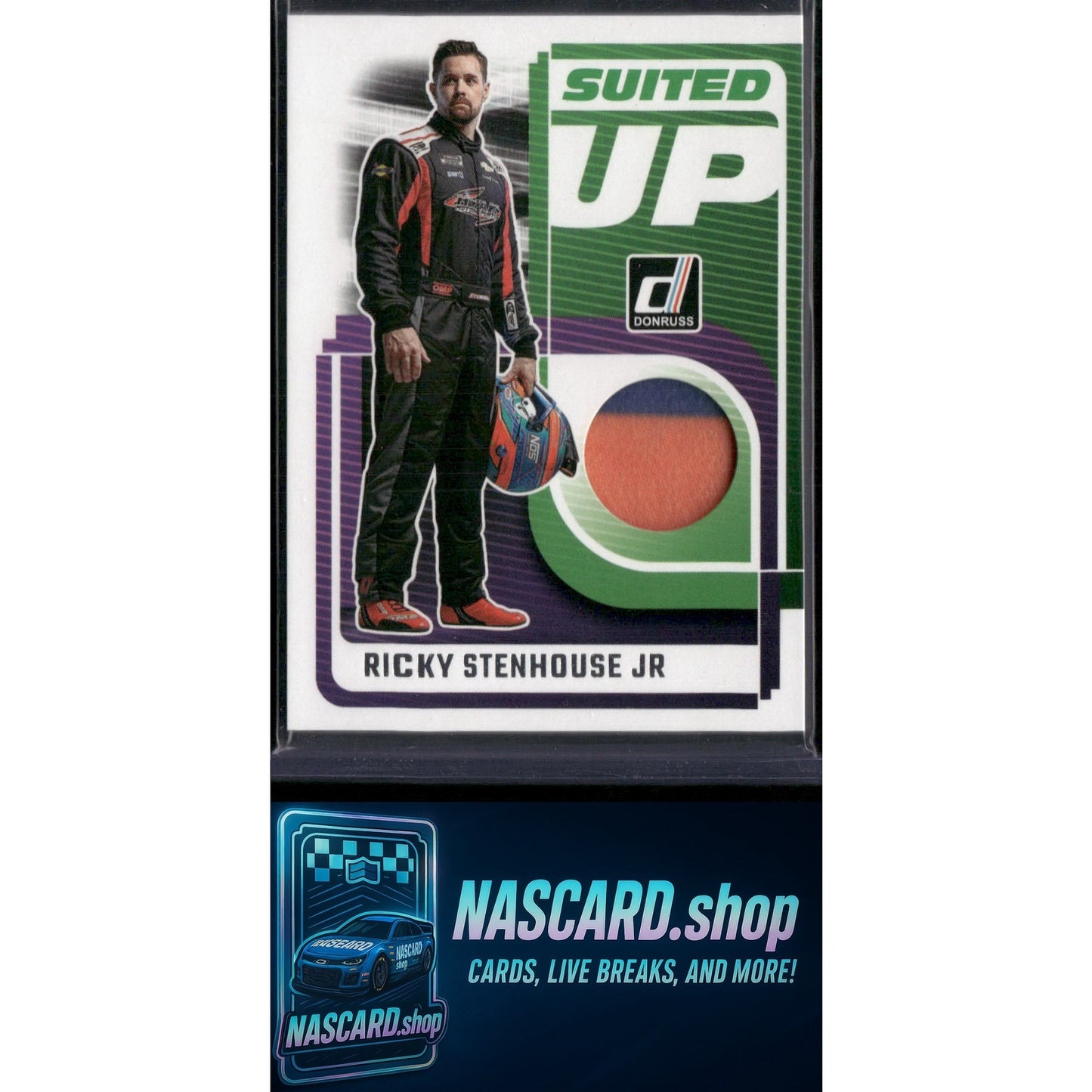 2025 Donruss #SU-RSJ Ricky Stenhouse Jr Suited Up Swatches
