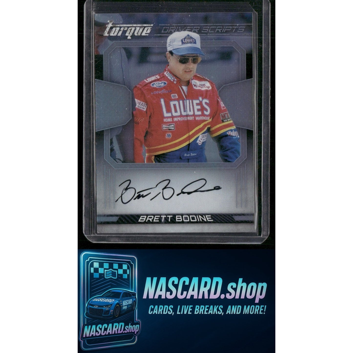 2017 Panini Torque #DS-BB Brett Bodine Driver Scripts