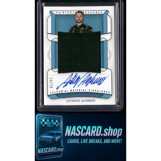 2023 National Treasures Anthony Alfredo Colossal Materials Signatures #/99