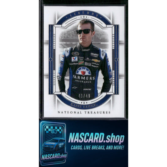 2024 Panini National Treasures #91 Kasey Kahne #/49 - NASCARD.shop