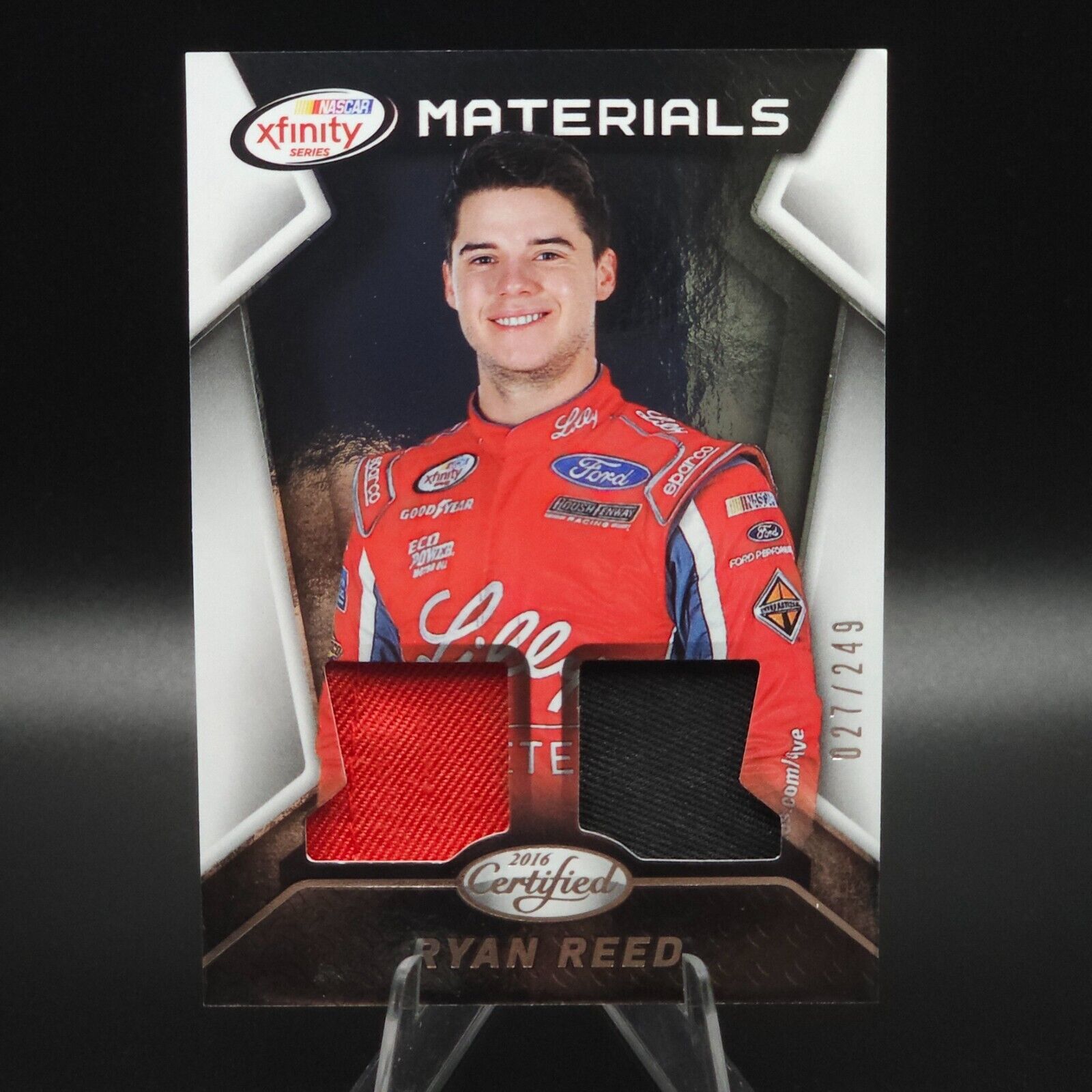 2016 Panini Certified - Xfinity Materials #XM-RR Ryan Reed /249 (MEM) - NASCARD.shop