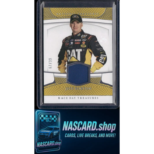 2023 Panini National Treasures Jeff Burton Race Day Treasures Firesuits #/99 - NASCARD.shop