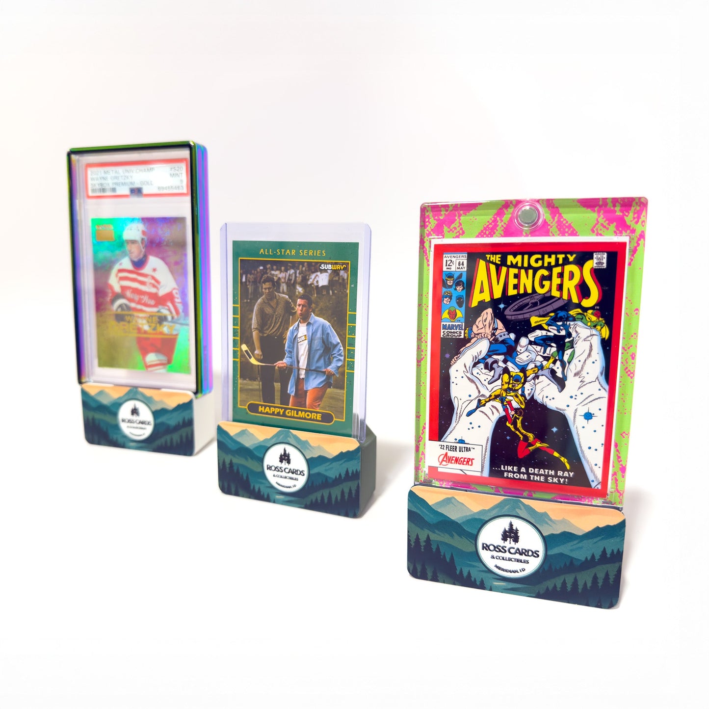 Custom Branded SpringCore™ Trading Card Stand - NASCARD.shop
