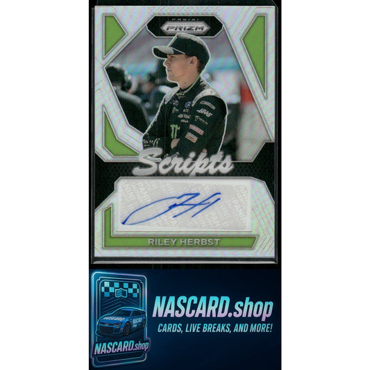 2024 Panini Prizm #S-RHT Riley Herbst Scripts