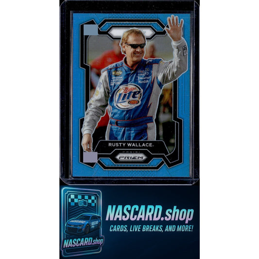 2024 Panini Prizm #67 Rusty Wallace Carolina Blue #/49 - NASCARD.shop