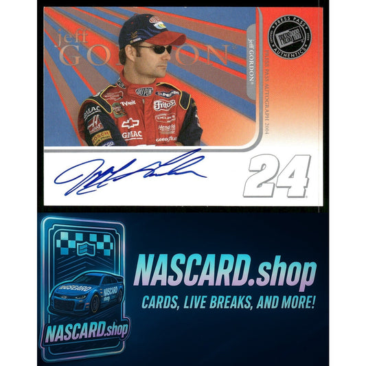 2004 Press Pass Jeff Gordon Autographs