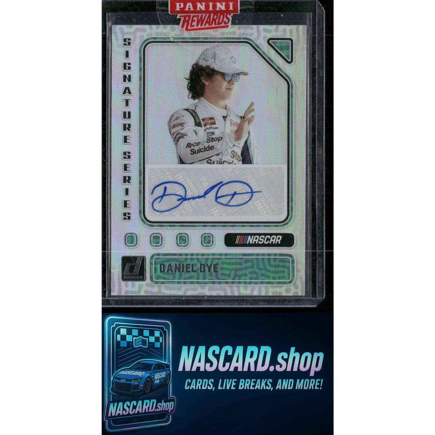 2024 Donruss #SS-DD Daniel Dye Signature Series - NASCARD.shop