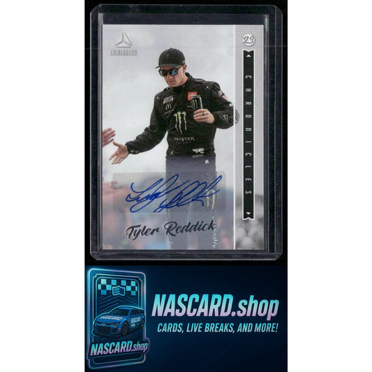 2023 Panini Chronicles #13 Tyler Reddick Luminance Autographs