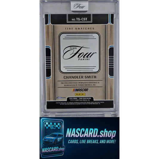 2025 Panini Turn Four #TS-CST Chandler Smith Tire Swatches #/99
