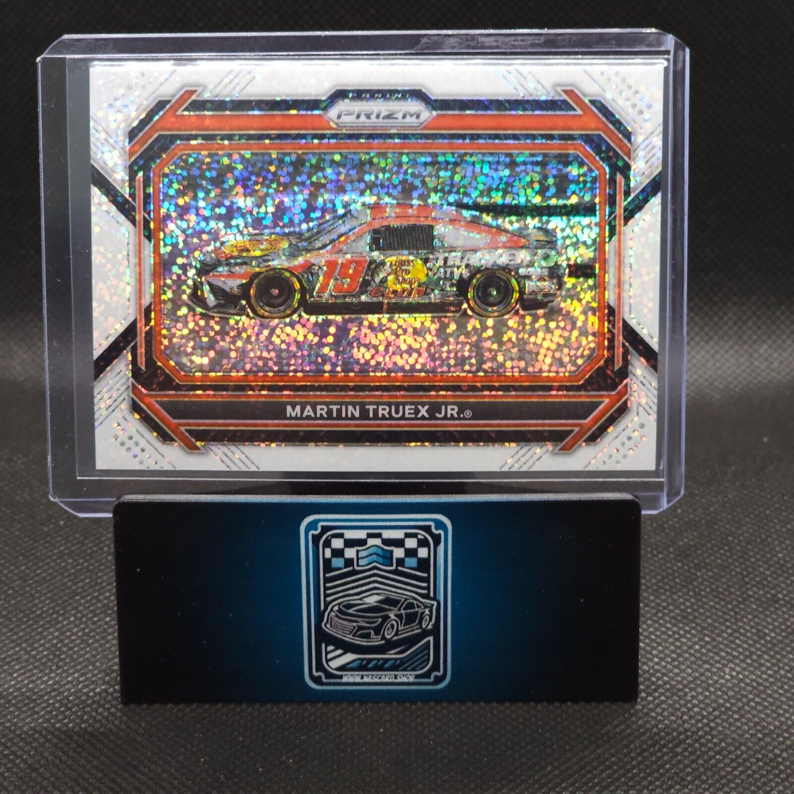 2023 Panini Prizm Racing Rides White Sparkle Prizm #91 Martin Truex Jr. - NASCARD.shop