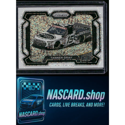 2024 Panini Prizm #17 Tanner Gray White Sparkle