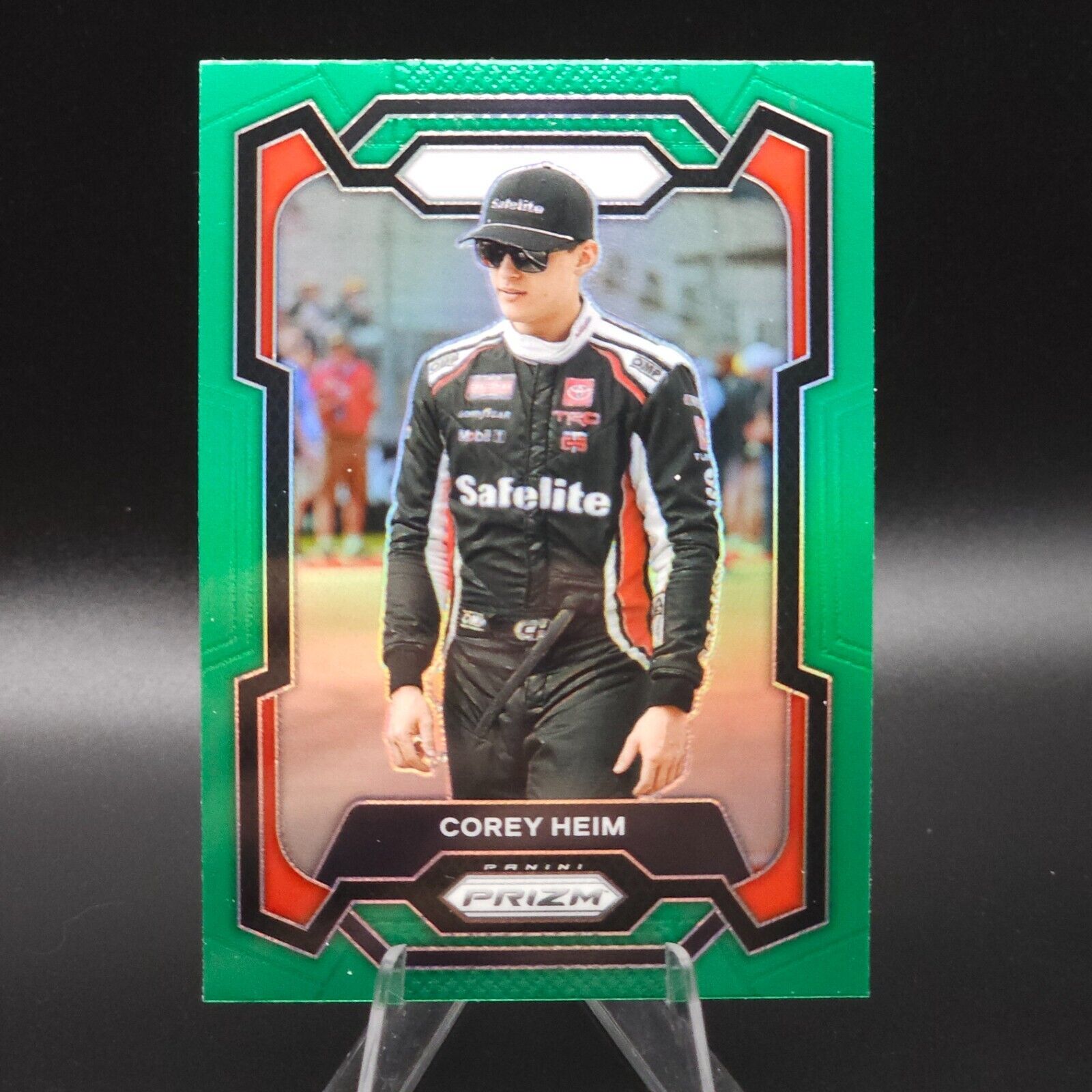 2024 Panini Prizm Racing Green Prizm #21 Corey Heim - NASCARD.shop