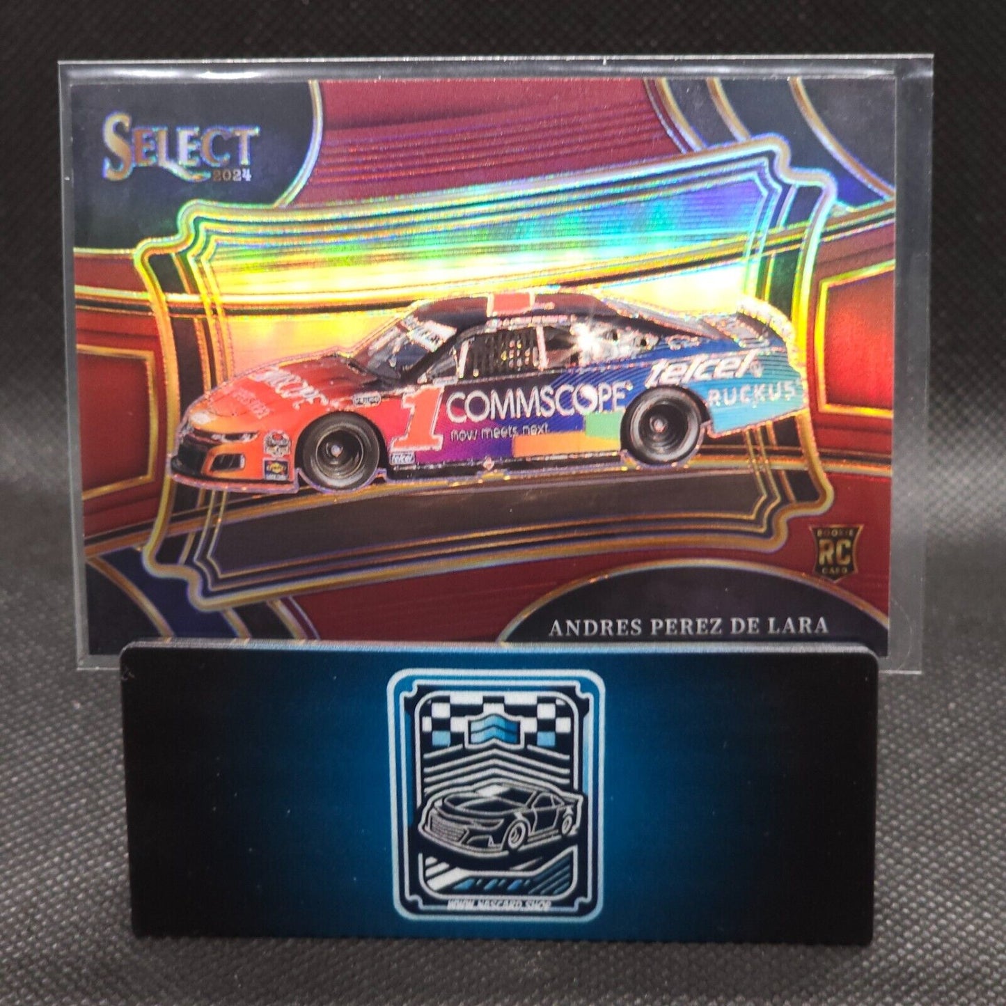 2024 Panini Select Racing Pit Road Maroon #192 Andres Perez De Lara RC 20/125 - NASCARD.shop
