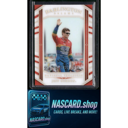 2024 Panini National Treasures #DD-14 Jeff Gordon Darlington Dreams #/35