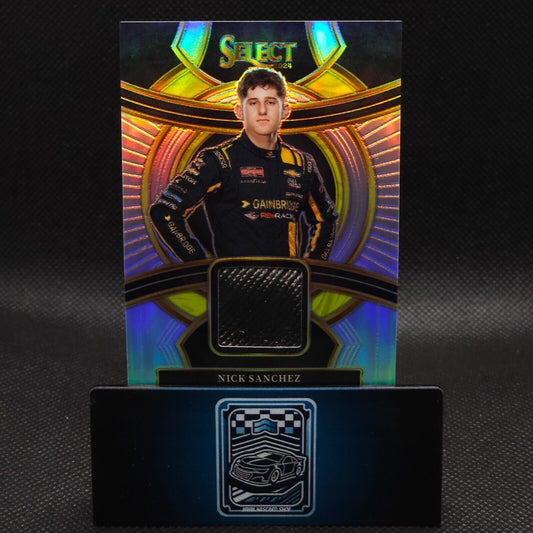 2024 Panini Select Racing Selective Swatches #SS-NSZ Nick Sanchez - NASCARD.shop