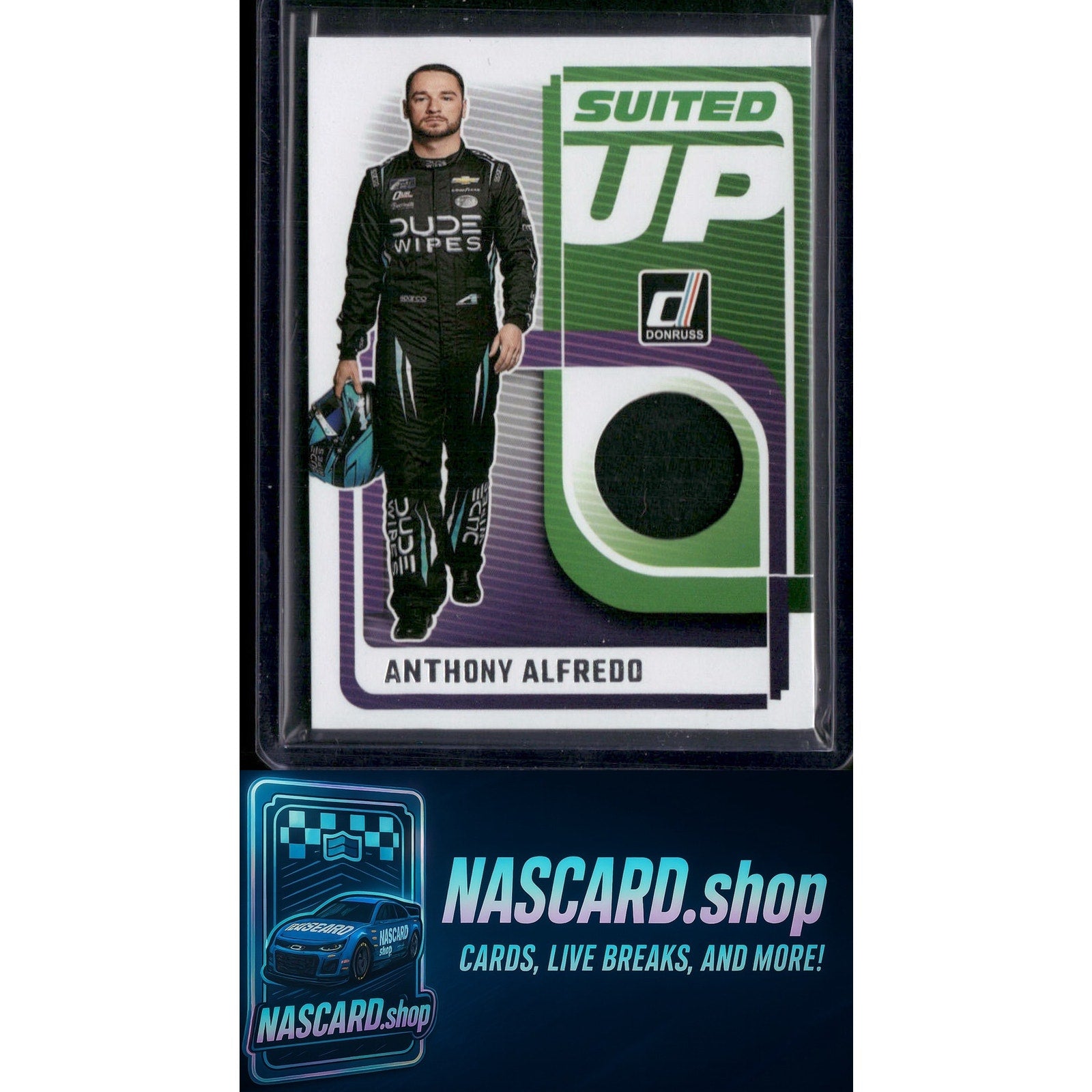 2025 Donruss #SU-AAL Anthony Alfredo Suited Up Swatches - NASCARD.shop