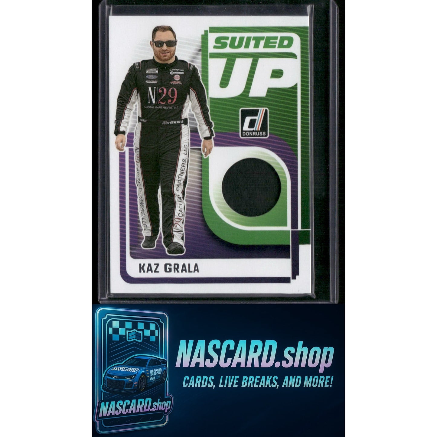 2025 Donruss #SU-KAZ Kaz Grala Suited Up Swatches