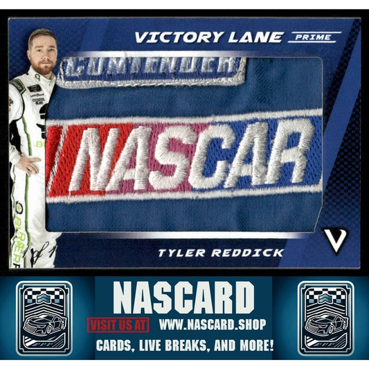 2018 Victory Lane Prime Jumbo Rookie Contender NASCAR Patch Tyler Reddick 1/1 - NASCARD.shop