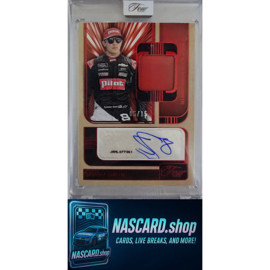 2025 Panini Turn Four #MA-SST Sammy Smith Memorabilia Autographs Red #/15
