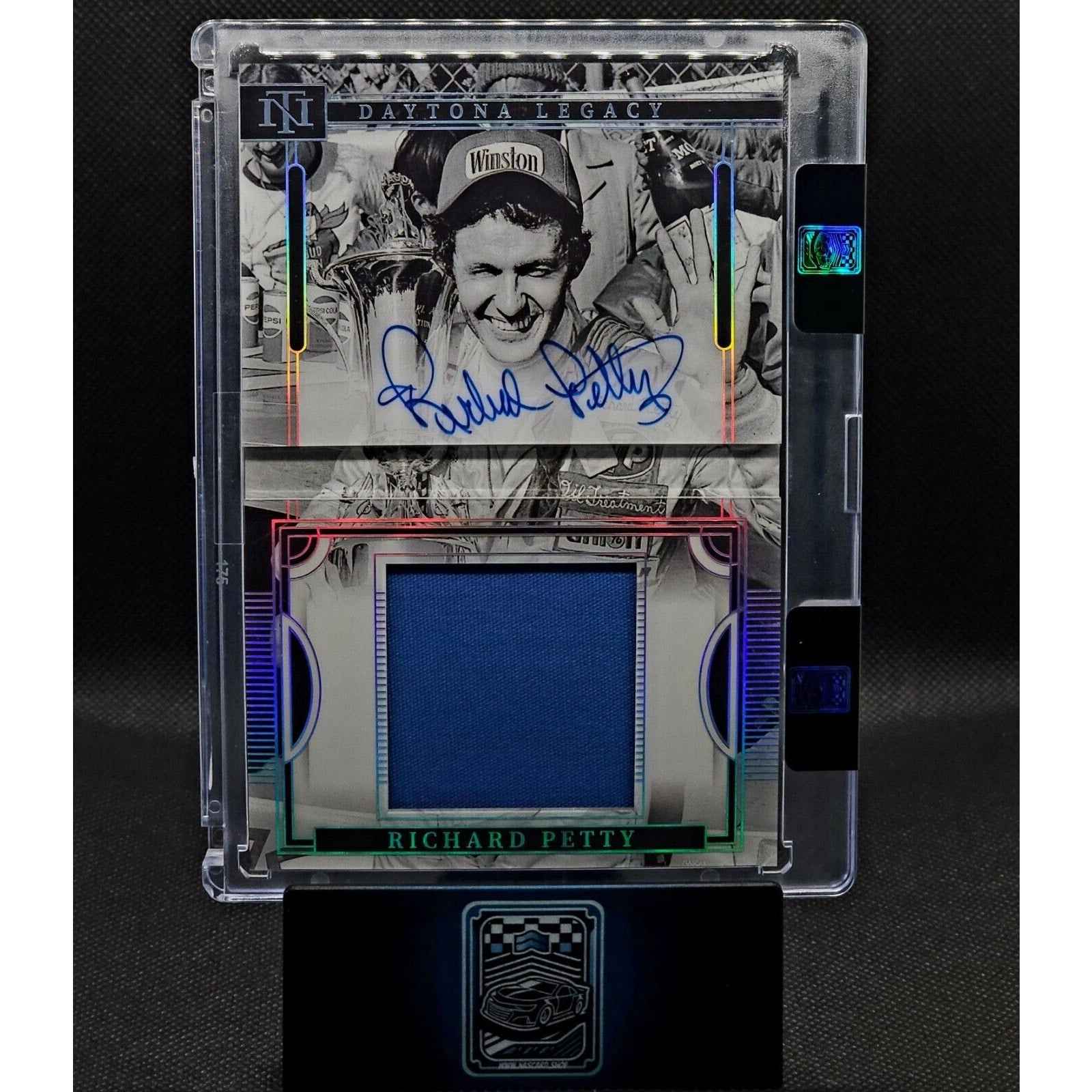 2023 National Treasures Daytona Legacy Booklet #DL-RPT Richard Petty 04/10 - NASCARD.shop