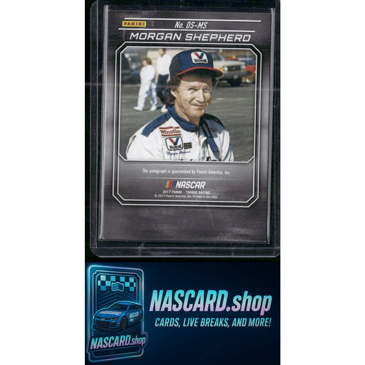 2017 Panini Torque #DS-MS Morgan Shepherd Driver Scripts