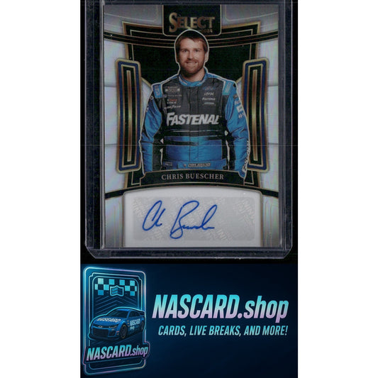 2024 Panini Select #S-CBC Chris Buescher Signatures