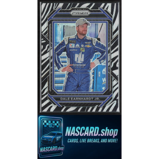 2023 Panini Prizm #84 Dale Earnhardt Jr Zebra Prizm
