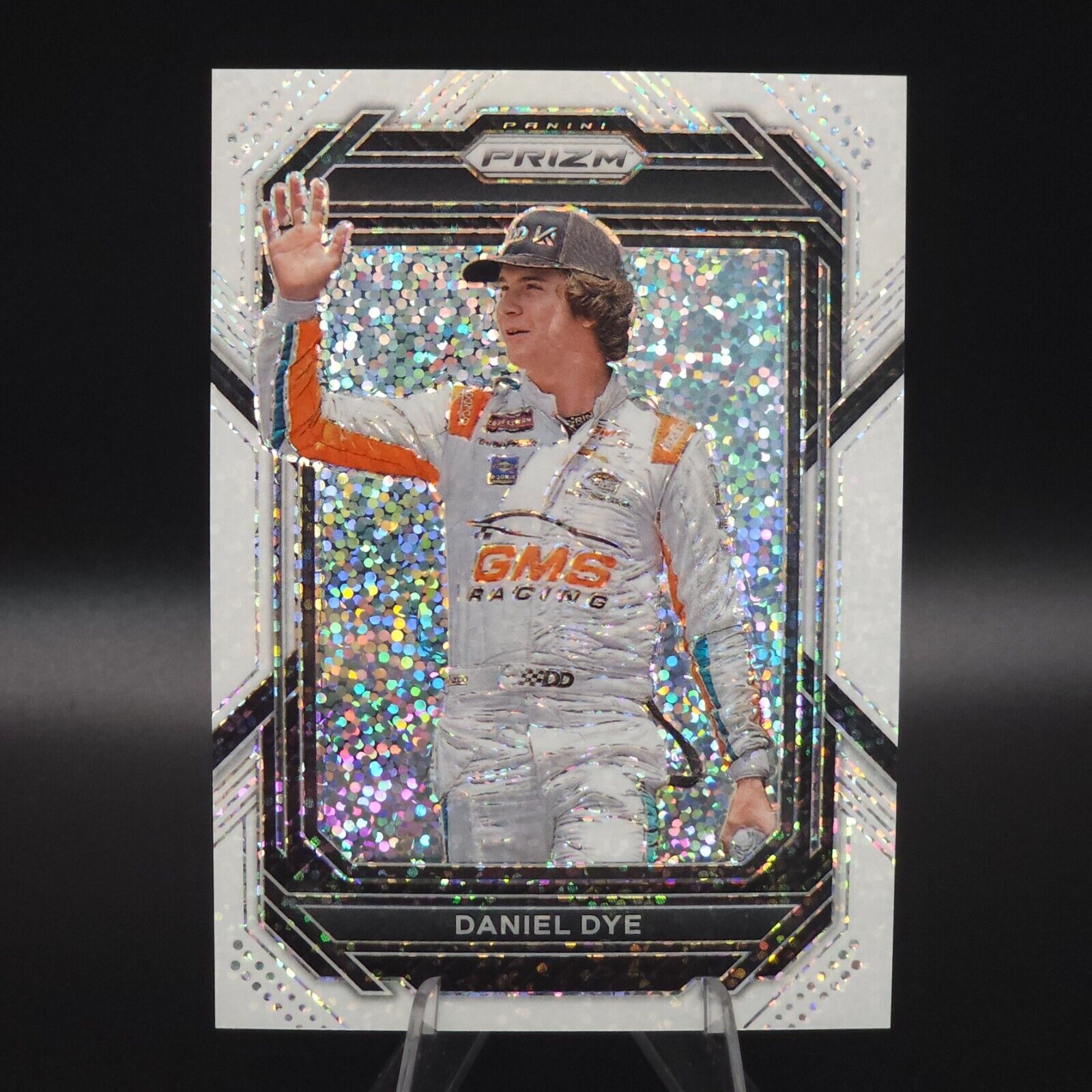 2023 Panini Prizm - Daniel Dye #75 White Sparkle Prizm - NASCARD.shop