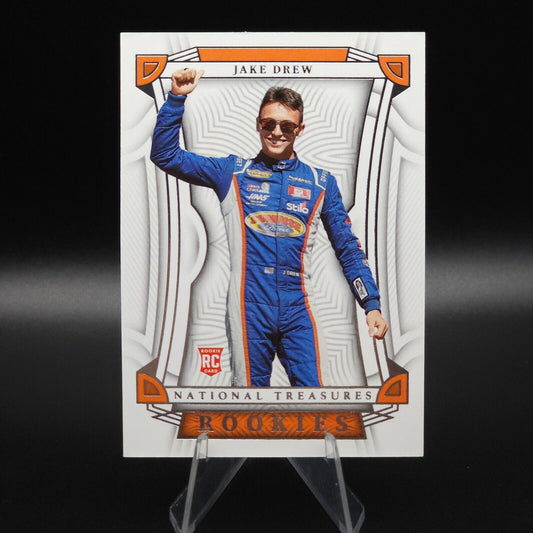 2023 Panini National Treasures Rookies #101 Jake Drew /25 (RC)
