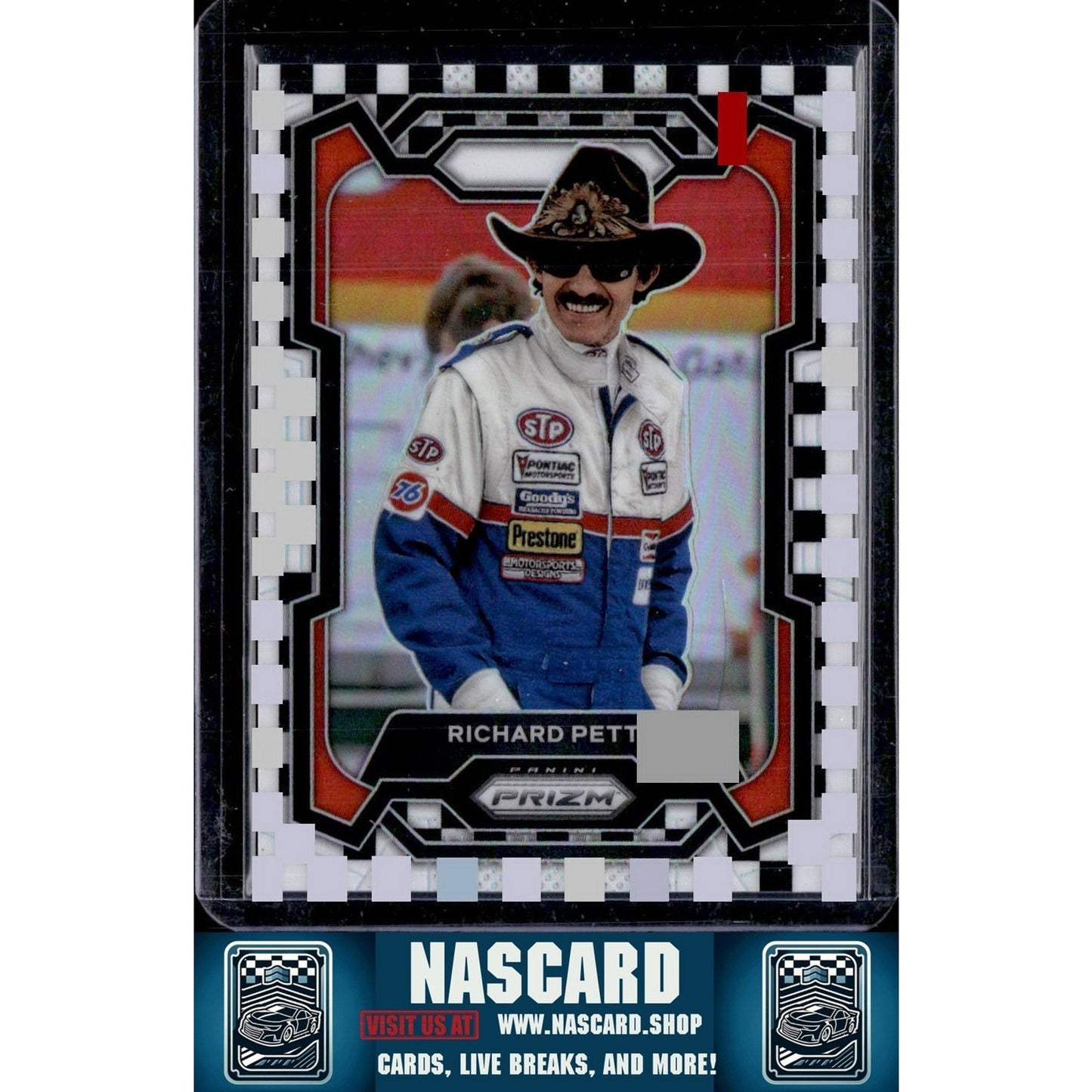 2024 Panini Prizm #99 Richard Petty Checkered Flag #/75 - NASCARD.shop