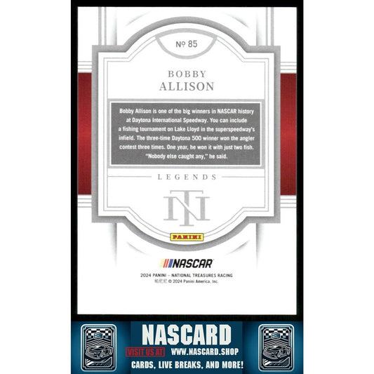 2024 Panini National Treasures #85 Bobby Allison - NASCARD.shop