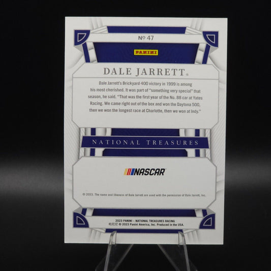 2023 Panini National Treasures - NASCAR Diamond Anniversary #47 Dale Jarrett /25