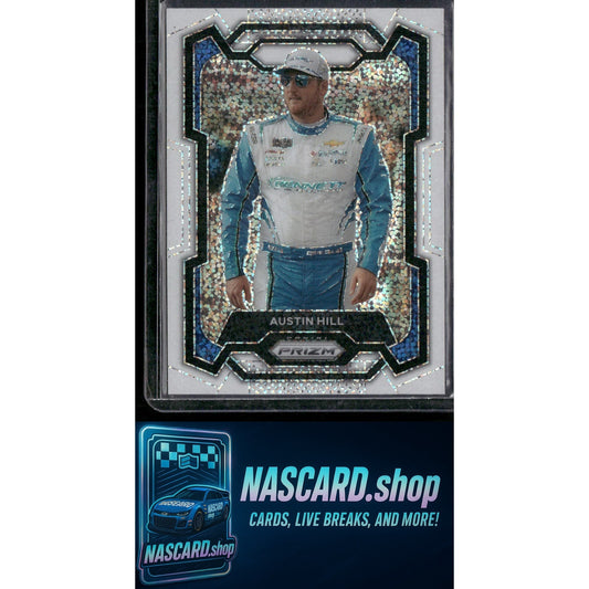 2024 Panini Prizm #1 Austin Hill White Sparkle