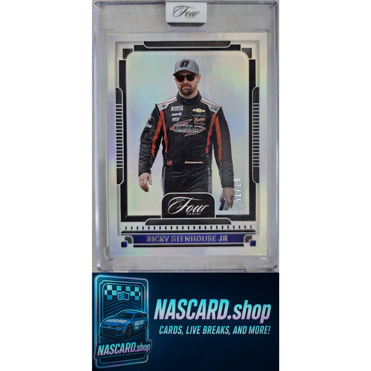 2025 Panini Turn Four #44 Ricky Stenhouse Jr #/75