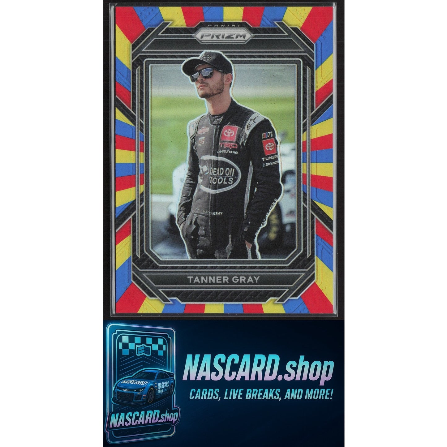 2023 Panini Prizm #79 Tanner Gray Rainbow Prizm #/24
