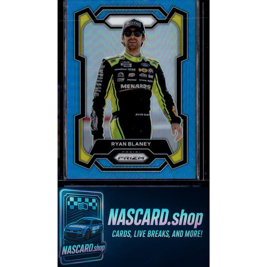 2024 Panini Prizm #50 Ryan Blaney Carolina Blue #/49 - NASCARD.shop