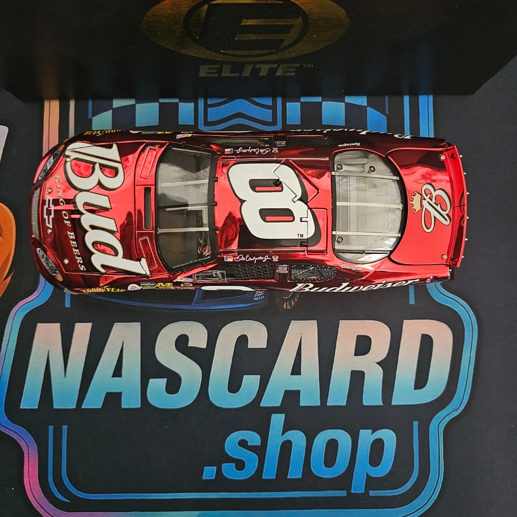 Dale Earnhardt Jr. #8 Budweiser 2004 Color Chrome Diecast Car 1:24 Elite Ultra Rare 1 of 2400