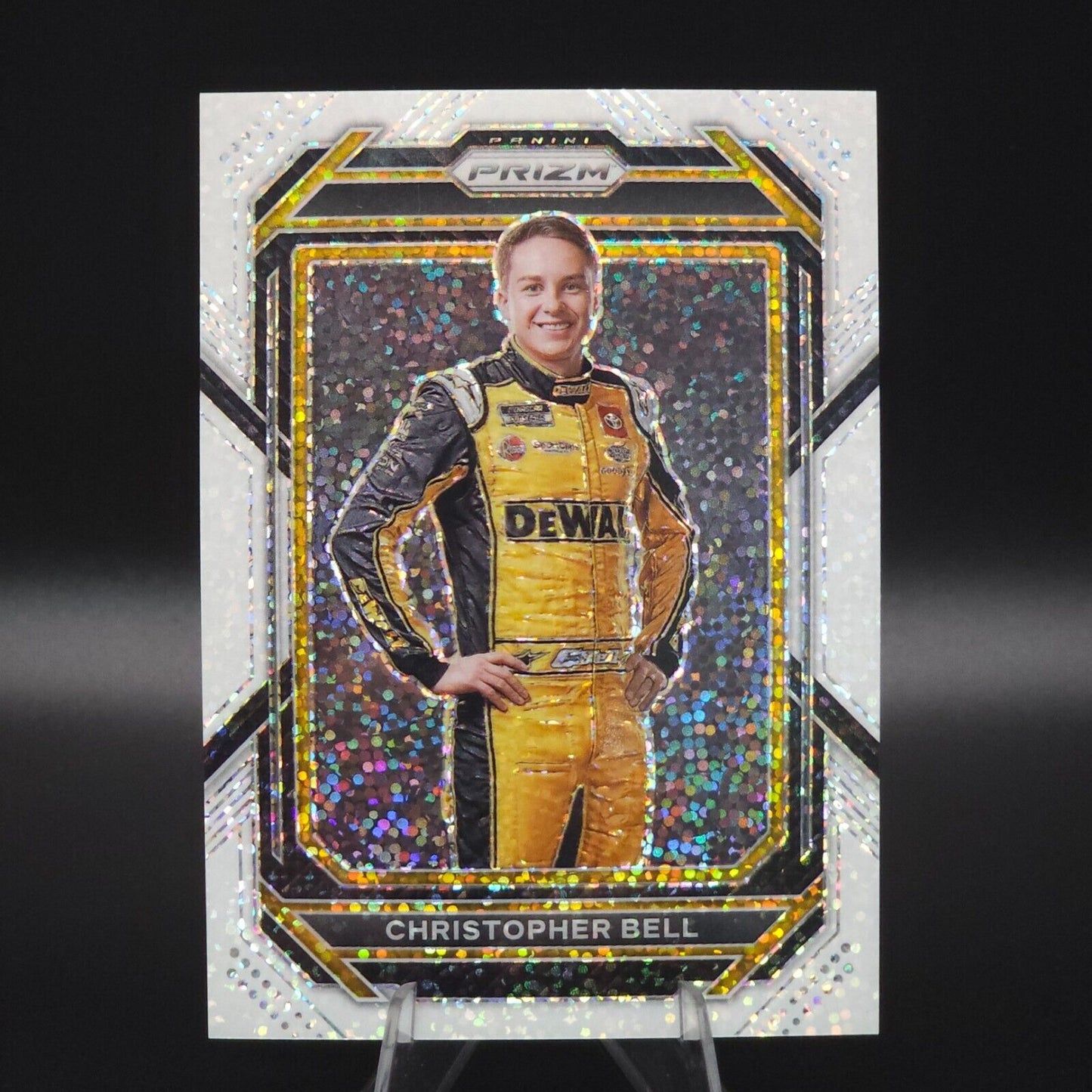 2023 Panini Prizm - Christopher Bell #35 White Sparkle Prizm