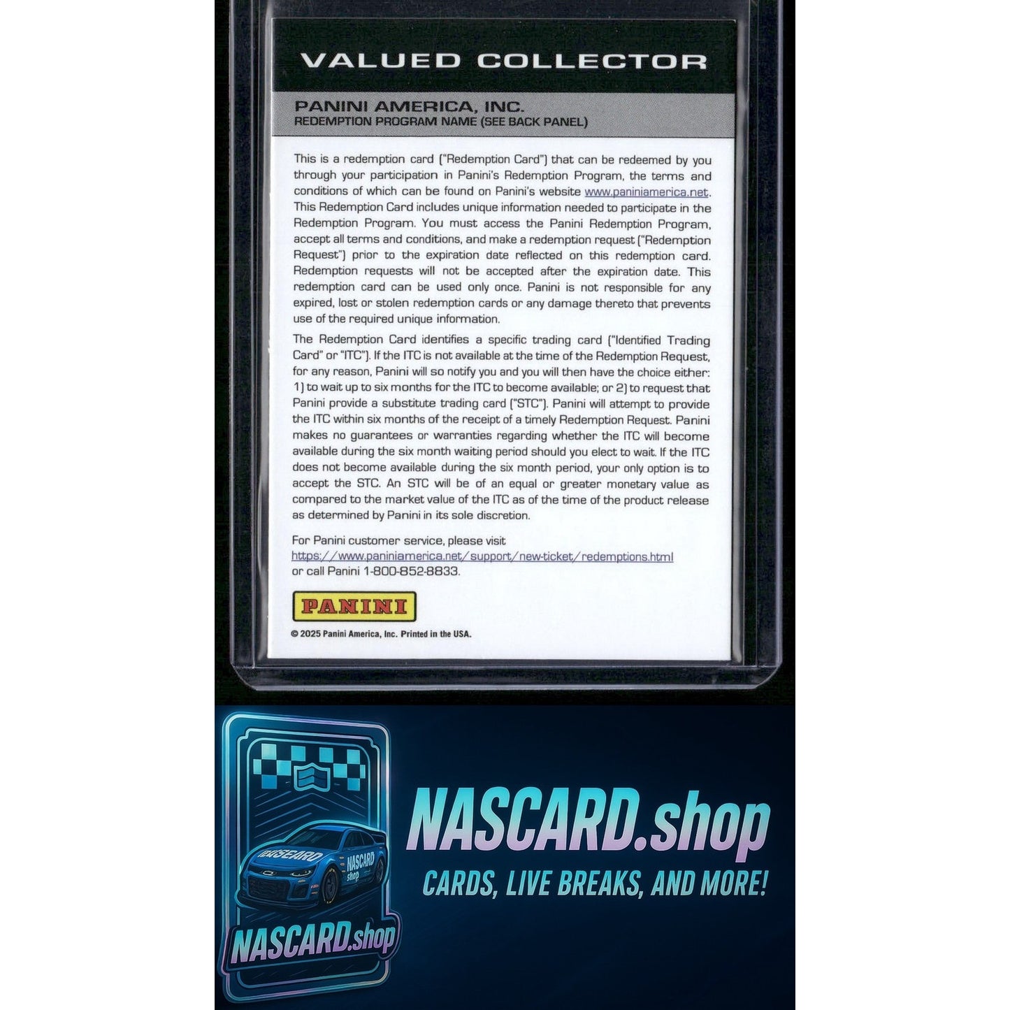 2024 Panini NT Sheldon Creed Chandler Smith Dual Auto /99 Redemption