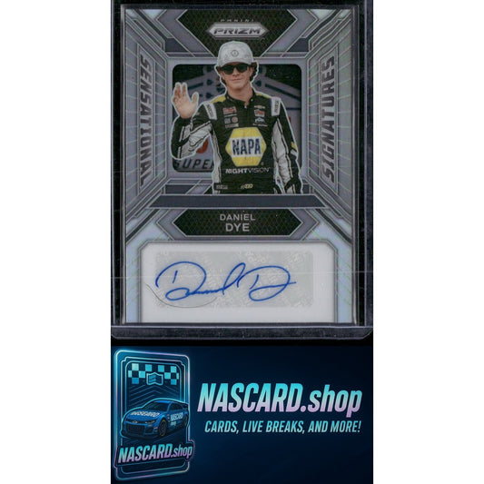 2024 Panini Prizm #SS-DDE Daniel Dye Sensational Signatures - NASCARD.shop