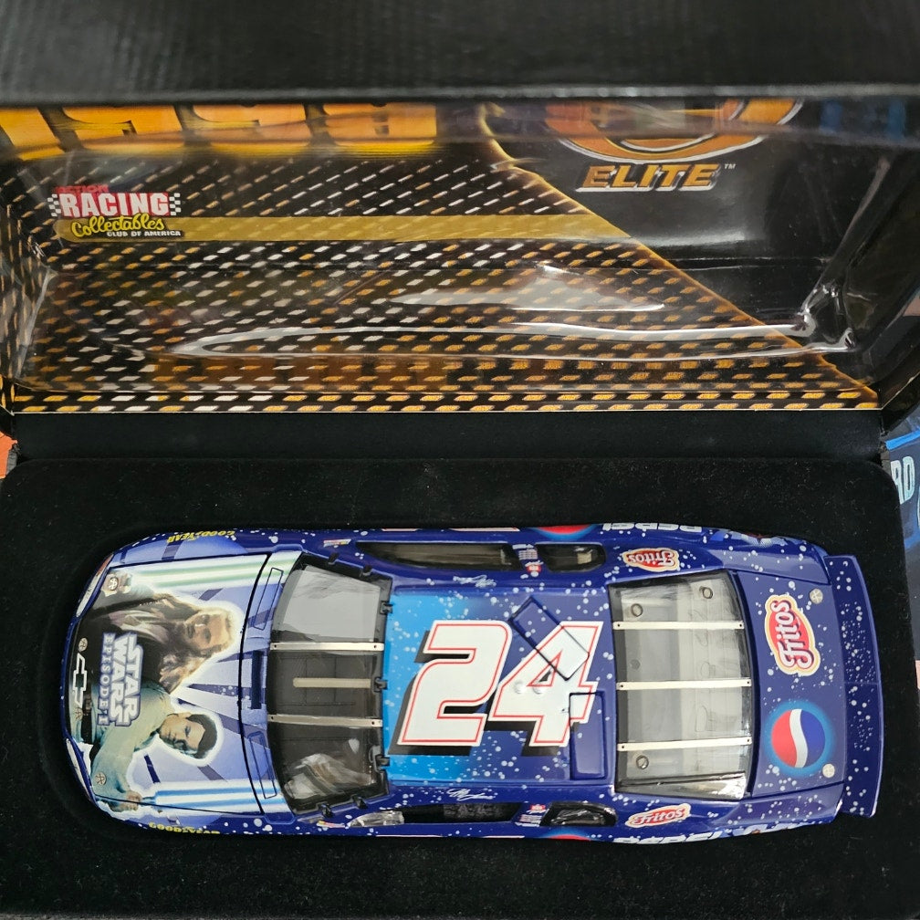 Jeff Gordon #24 Star Wars 1999 Diecast Car 1:24 Action Elite Limited Edition