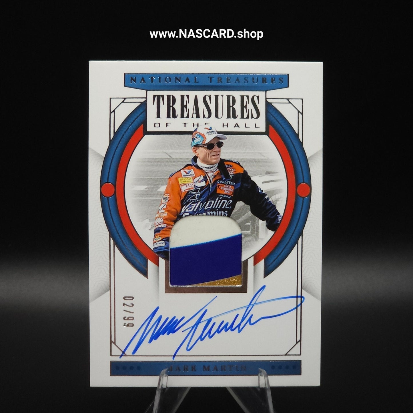 2024 National Treasures Treasures of the Hall Mark Martin 02/99