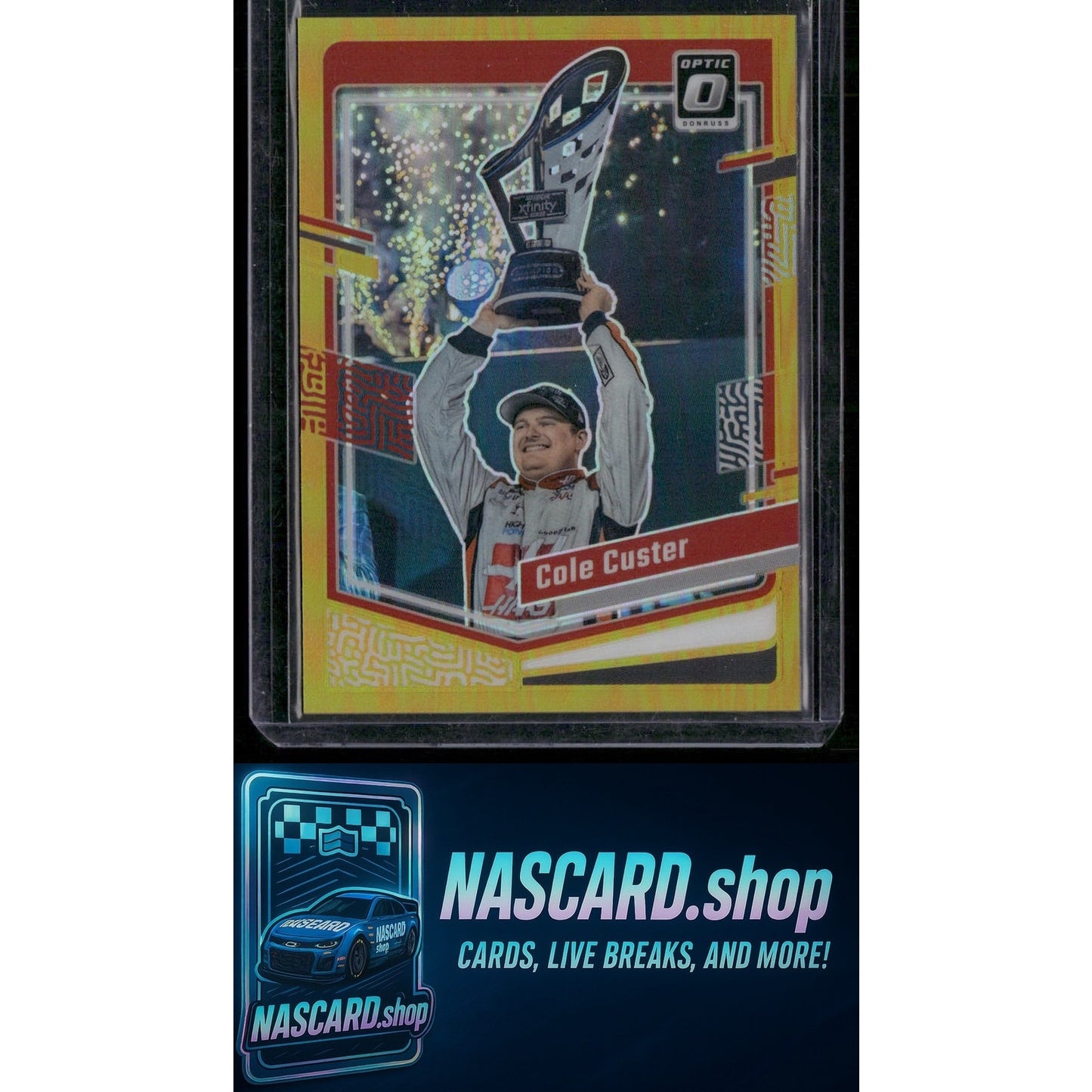 2024 Donruss #57 Cole Custer Optic Gold #/10