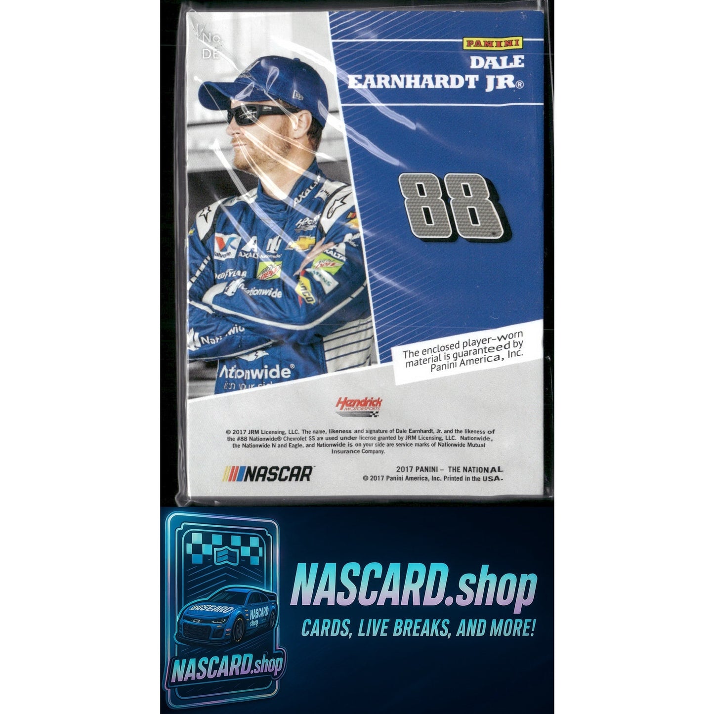 2017 National Convention Dale Earnhardt Jr Memorabilia Pyramids 5/5 - NASCARD.shop